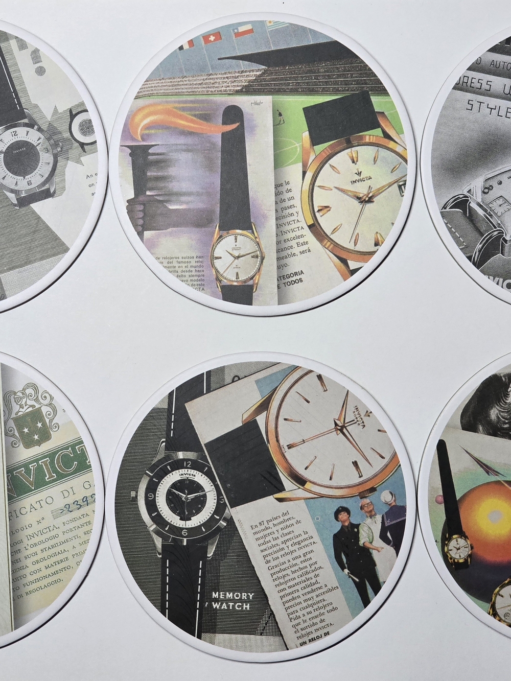 Invicta - 24 Piece Coasters - 4 Different Sets - (IG0321) - Picture 11 of 11